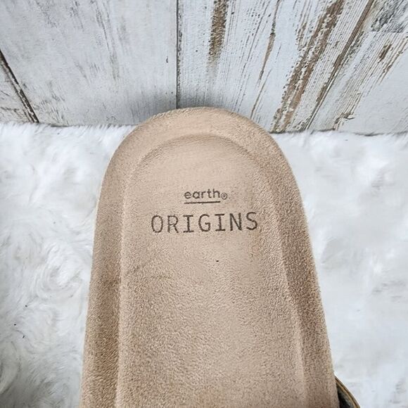 Earth Origins Sandra Slide Sandals Seafoam Size 8.5 - Picture 3 of 9